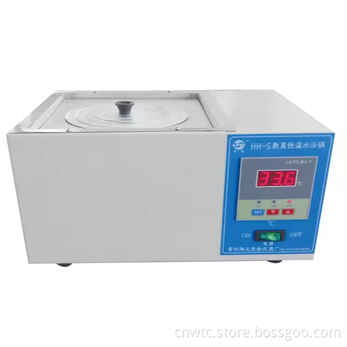 Professional Lab Use: Single Hole Electric Thermostatic Water Bath with Stainless Steel Construction
